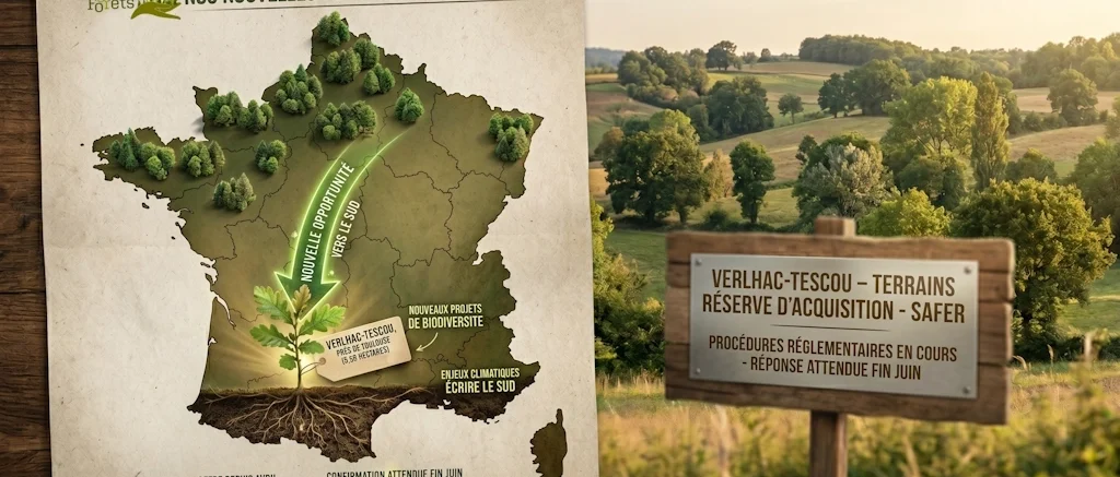 Nouveau terrain Semeurs de Forêts Verlhac-Tescou