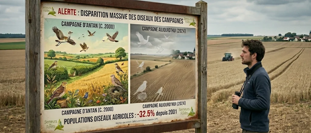 déclin des oiseaux en France