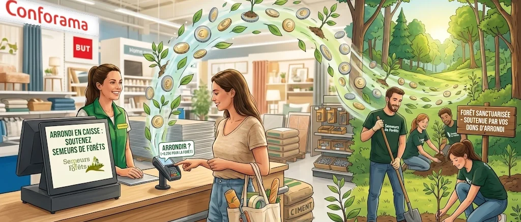 microdon arrondi en caisse but conforama semeurs de forets