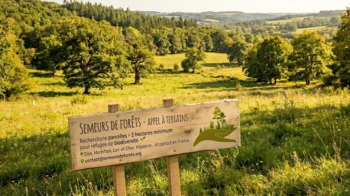 semeurs de forets appel à recherche de terrains