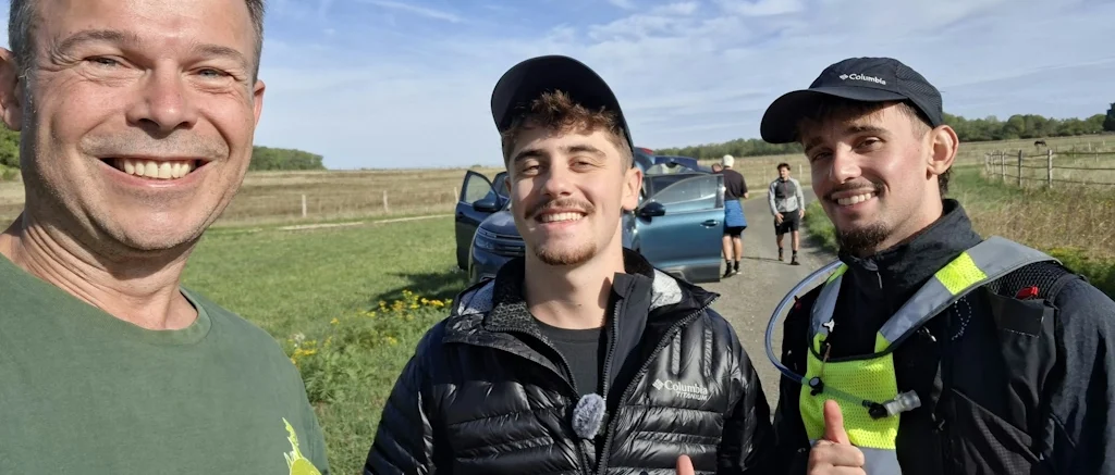 Zebro et Leow marchent pour Semeurs de Forêts